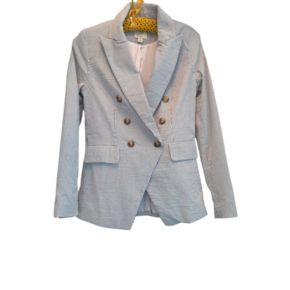Joie Jackets & Blazers - Joie Striped Double-Breasted Women's Blazer